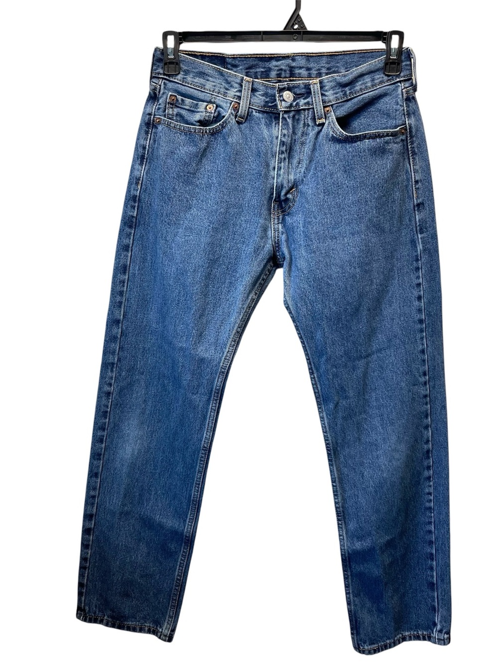 Levi’s 505 Jeans Mens 30X28 (tagged 30x30) Regular Fit Straight Leg Blue